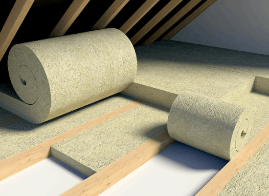 Теплоізоляція стелі, перекриття між поверхами та підлоги по лагам.